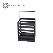 Lantern Boîte Raw Iron Black Low