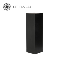 Pillar Block Mdf Black Square