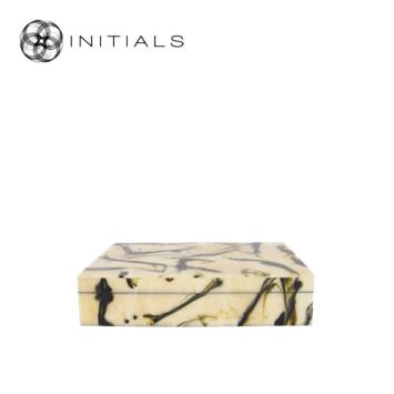 Decoration Box Nature Vivre Marble Resin Natural