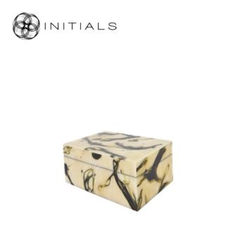 Decoration Box Nature Vivre Marble Resin Natural