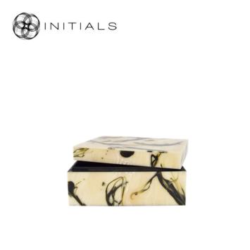 Decoration Box Nature Vivre Marble Resin Natural