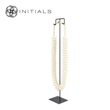 Object Nature Opera Necklace Hexa Wit