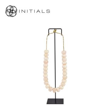 Object Nature Matinee Necklace Soft Pink