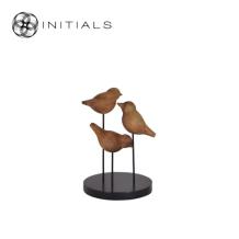 3 Birds Museum Mango Wood Natural