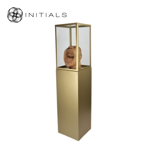 Laughing Face Museum Mango Wood Natural