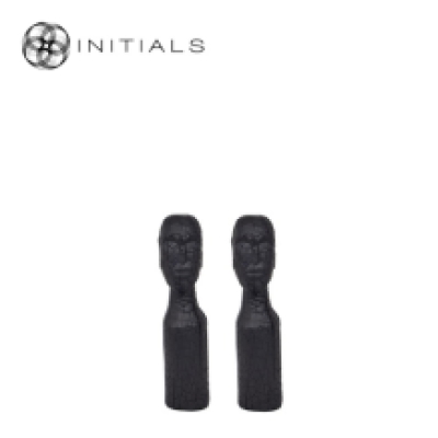 Set 2 pieces | Bust Log Balli Wood Black
