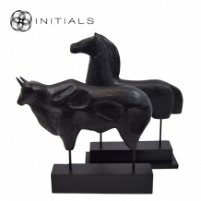 Bull Modern Mango Wood Black