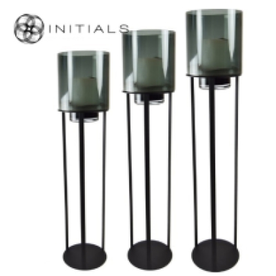 Stand Bridge Raw Iron Black Round