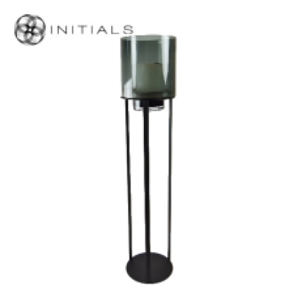 Stand Bridge Raw Iron Black Round