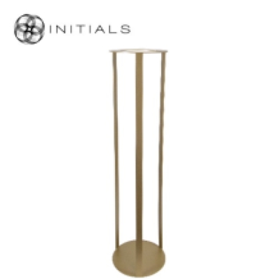 Stand Bridge Raw Iron Gold Round