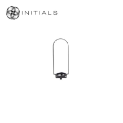 Frame Candleholder Bridge Raw Iron Black Round