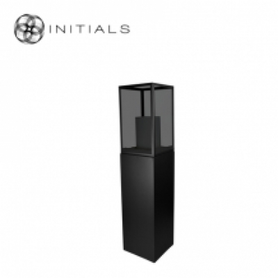 235-311-003 Display Pillar L Matt Black & Showcase 30 Smoke