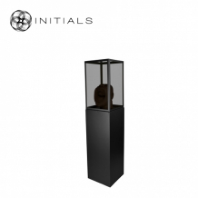 235-311-003 Display Pillar L Matt Black & Showcase 30 Smoke