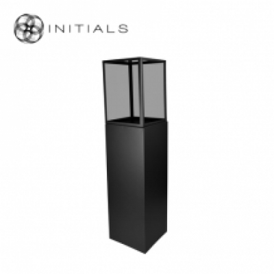 235-311-014 Display Pillar XL Matt Black & Showcase 40 Smoke
