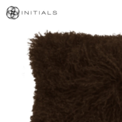 Cushion Ranch Sheepskin Coffee Brown