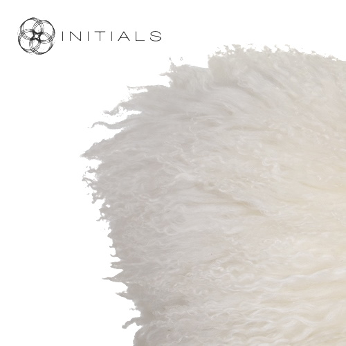 Cushion Ranch Sheepskin Snow White