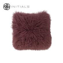 Cushion Ranch Sheepskin Grape Purple