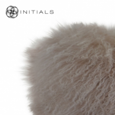 Cushion Ranch Sheepskin Champagne White