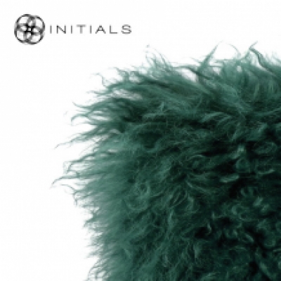 Cushion Ranch Sheepskin Lake Green