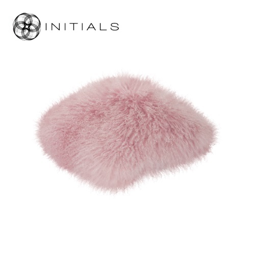 Cushion Ranch Sheepskin Aged Pink