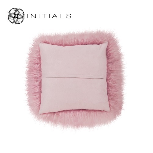 Cushion Ranch Sheepskin Aged Pink
