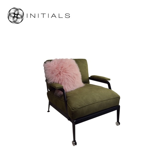 Cushion Ranch Sheepskin Aged Pink