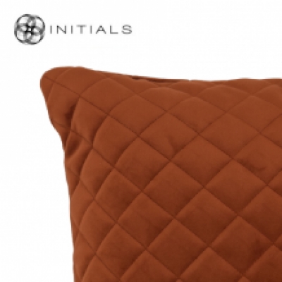 Cushion Studio Diamond Amber Brown