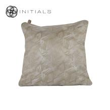 Cushion Lodge Silvera Champagne White