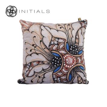 Cushion Lodge Zentangle Sand Taupe