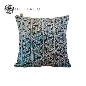 Cushion Lodge Zentangle Lake Green