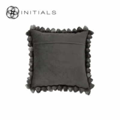 Cushion Cover Penthouse Pebble Smoke Grey