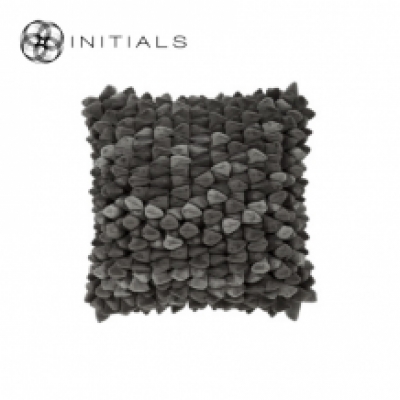 Cushion Cover Penthouse Pebble Smoke Grey