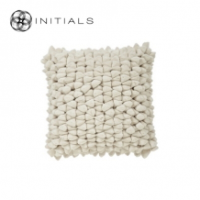 Cushion Cover Penthouse Pebble Snow White