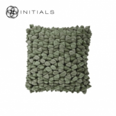Cushion Cover Penthouse Pebble Olive Green