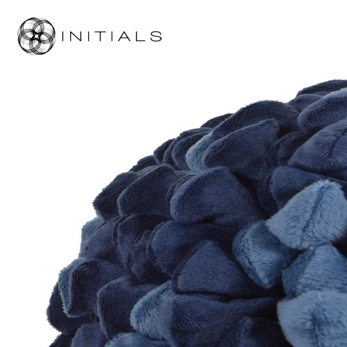 Cushion Ball Penthouse Pebble Evening Blue