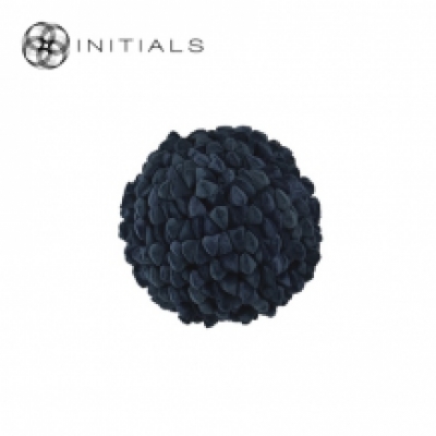 Cushion Ball Penthouse Pebble Evening Blue