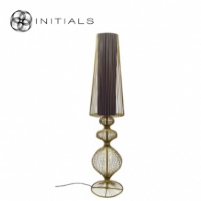 Floor Lamp Moire Classic Iron Wire Gold