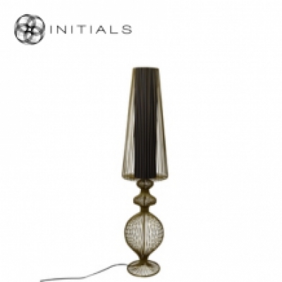 Floor Lamp Moire Classic Iron Wire Gold