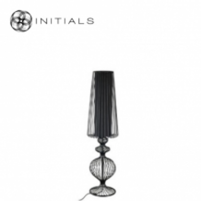 Floor Lamp Moire Classic Iron Wire Black